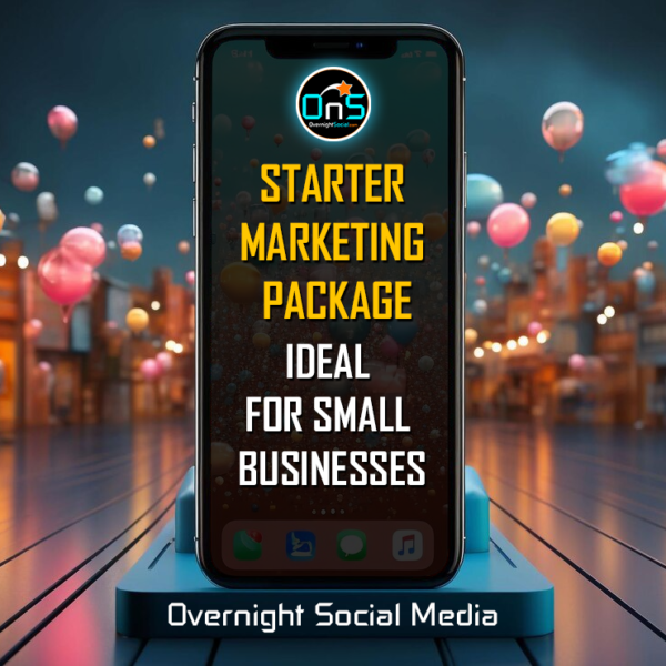 Overnight Social Media Marketing Package